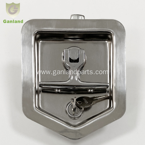 GL-12112 Stainless Flush Mount Folding T Handle Latch